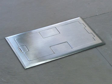 Встраиваемый электрический блок - C1X : C12 - FBS - Floor Box Systems - напольный / для розетки
