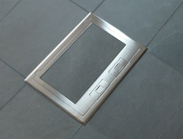 Встраиваемый электрический блок - C3X - FBS - Floor Box Systems - напольный / для розетки