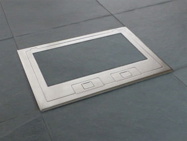 Встраиваемый электрический блок - C4X - FBS - Floor Box Systems - напольный / для розетки