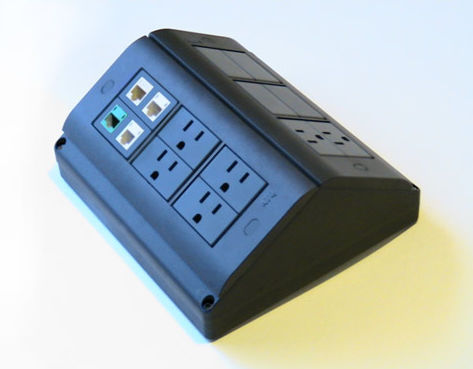 Выступающий электрический блок - MS10166 - FBS - Floor Box Systems - для розетки