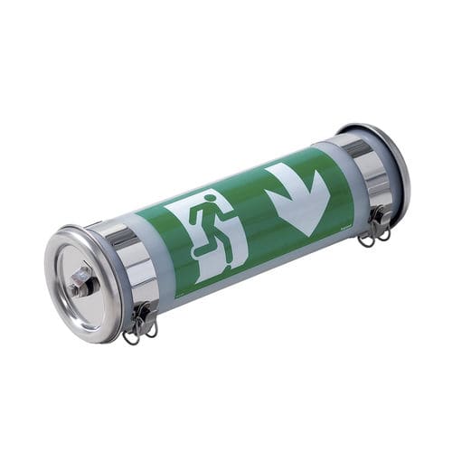 Выступающее аварийное освещение - MAXWELL 100 LSC BT - Sammode - трубчатое / LED / из поликарбоната