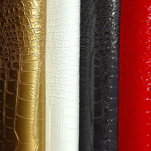 Синтетическая кожа для мебели - LEVIATHAN - Joseph Noble Textiles - с рисунком