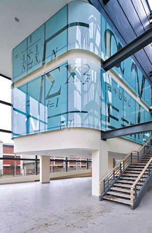Закаленная стеклянная панель - TEMPLEX DESIGN - Furukawa Corporation - прозрачная / для внутренней компоновки