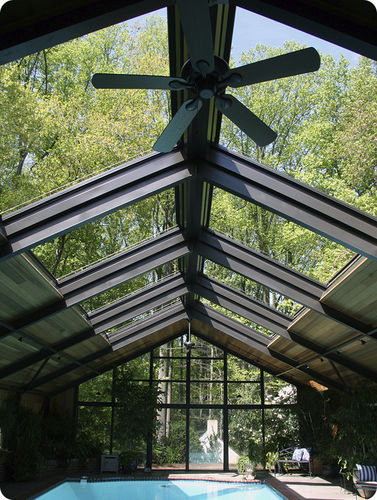 Стеклянная крыша из металла - Solar Innovations, Inc. - выдвижная