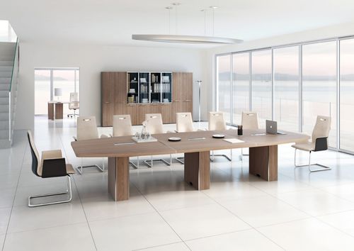 Современный стол для конференций - ATTIVA - Codutti Furniture Srl - из дерева / для профессионального использования