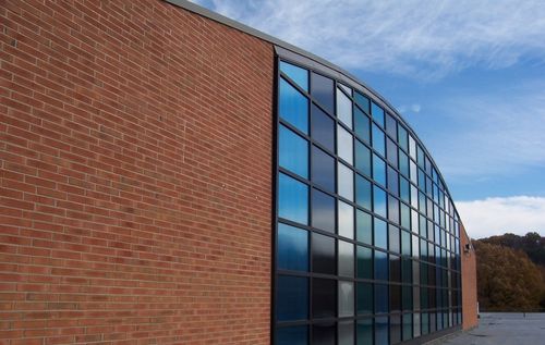 Панельная тонкостенная перегородка - CLERESTORY - Duo-Gard - из металла и стекла