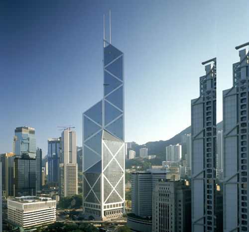Структурная стеклянная панель - BANK OF CHINA TOWER - Josef Gartner - прозрачная / для фасада