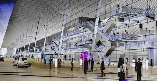 Панельная тонкостенная перегородка - DOHA CONVENTION CENTER - Josef Gartner - из металла и стекла / с контролем солнечной энергии