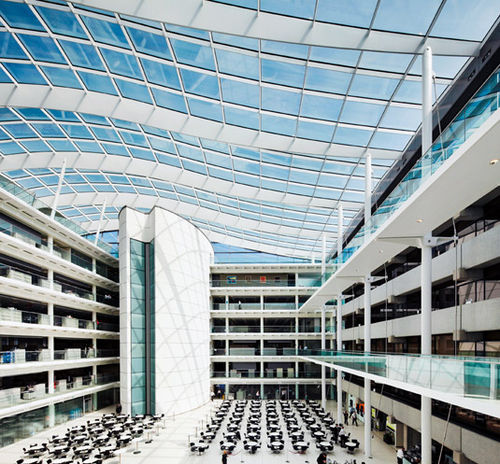 Клееное наружное остекление - ALLIED IRISH BANKS HEADQUARTERS - Permasteelisa