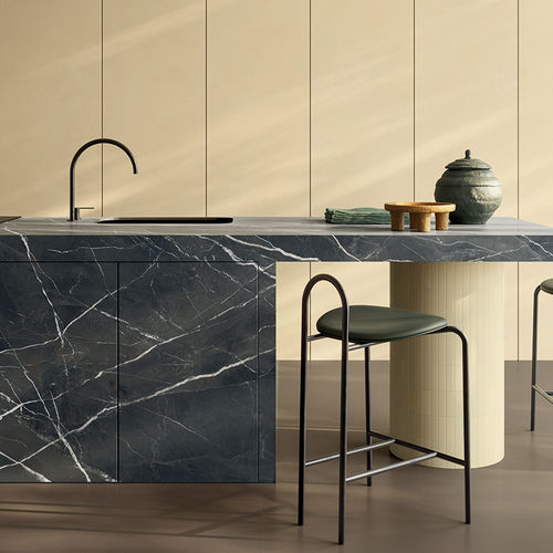 Плита из камня из керамогранита - CALACATTA  - Italgraniti Group S.p.a. - для кухни / для мебели / для рабочей поверхности