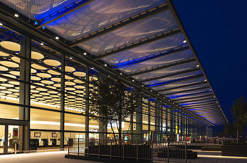 Архитектурная мембрана из ткани - HEATHROW TERMINAL 4 - Hightex - из этилентетрафторэтилена / стекловолокно / для натяжной конструкции