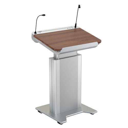 Пюпитр для конференций - ILS SYNERGY WW - Intelligent Lectern Systems - вертикальное положение / на роликах / обработанный