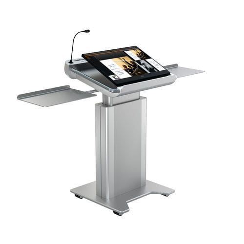 Пюпитр для конференций - ILS SYNERGY DW - Intelligent Lectern Systems - с экраном / с цифровым индикатором / вертикальное положение