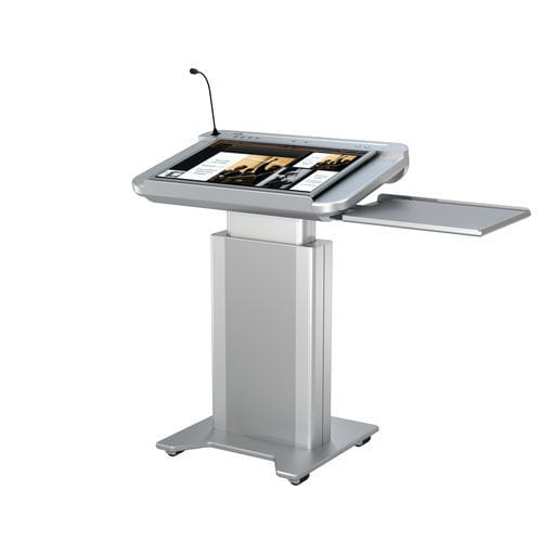 Пюпитр для конференций - SYNERGY GW-MS - Intelligent Lectern Systems - с экраном / с цифровым индикатором / вертикальное положение