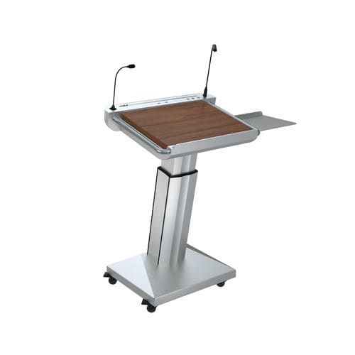 Пюпитр для конференций - SYNERGY HT - Intelligent Lectern Systems - с регулируемой высотой / вертикальное положение / с персонализированным логотипом