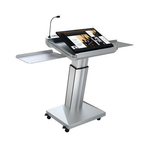 Пюпитр для конференций - ILS SYNERGY DT - Intelligent Lectern Systems - с экраном / с цифровым индикатором / вертикальное положение