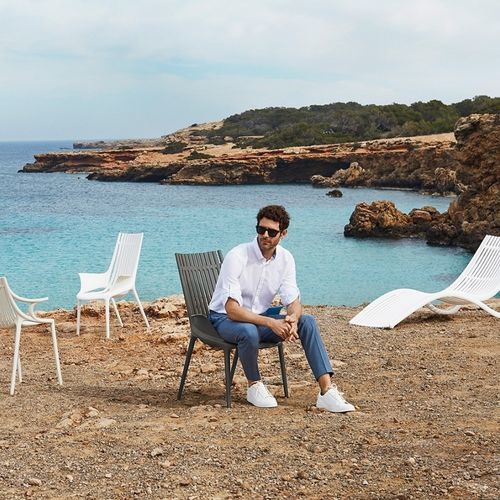Современное кресло - IBIZA  - VONDOM - из полипропилена / из полипропилена / со съемной подушкой
