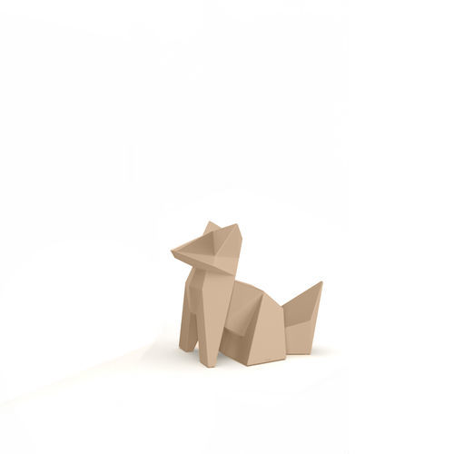 Скульптура из полиэтилена - ORIGAMI KOKITSUNE - VONDOM - смола / для наружного применения / декоративная