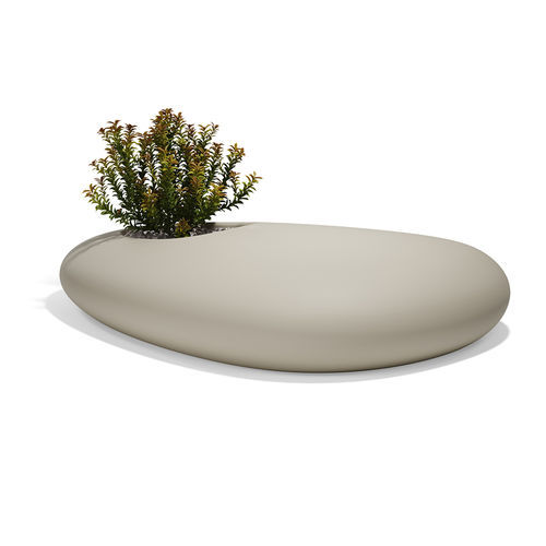 Скамейка для сада органический дизайн - Stone - VONDOM - из полимера / из полиэтилена / с подсветкой