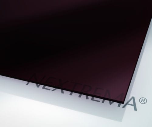 Изоляционная стеклянная панель - NEXTREMA® TINTED - SCHOTT AG - цветная / полированная / для внутренней компоновки