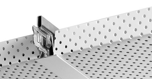 Подвесной потолок из металла - METALINE™ - CHICAGO METALLIC CORPORATION - из плит / акустический / перфорированный