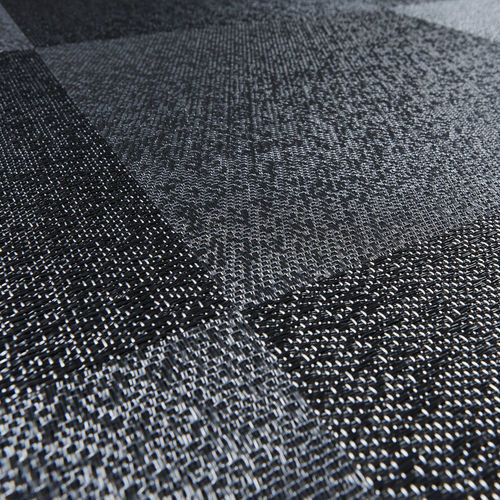 Ковровое покрытие из плит - BLACKISH CHROME - BOLON - тканое / виниловое / для профессионального использования