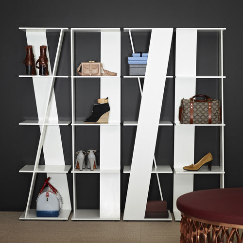 Современный стеллаж - CERCO - KARL ANDERSSON - из Hi-macs® / белый