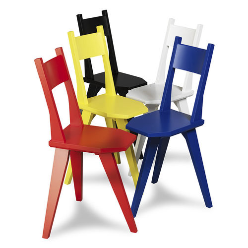 Современный cтул - CAMILLA - KÄLLEMO - для интерьера / из бука / 3 ножки