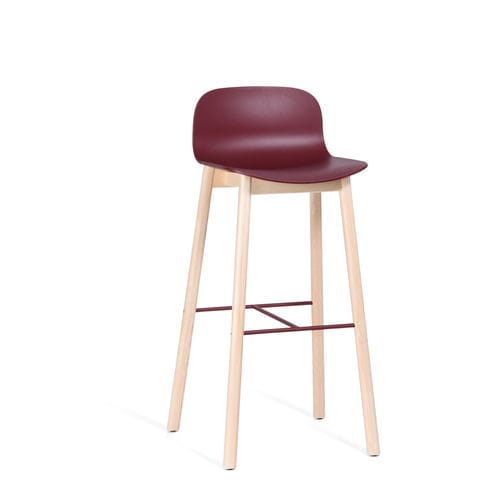 Современный барный стул - NEO LITE - MATERIA - для интерьера / из ткани / из кожи