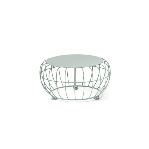 Современный журнальный столик - Basket - NOLA INDUSTRIER - из стали, покрытой порошком / из металлической проволоки / с основанием из термолакированной стали