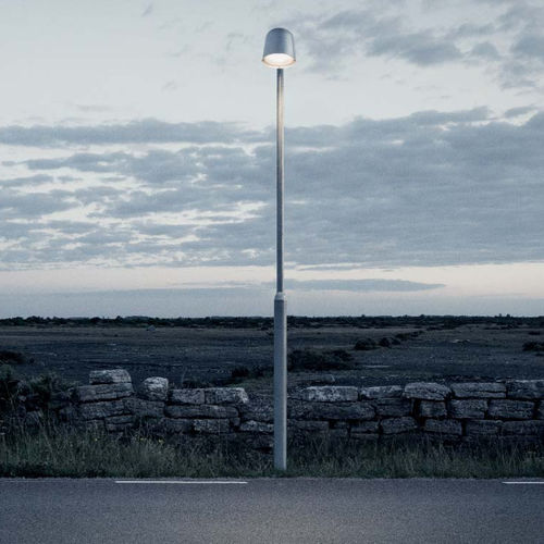 Городской фонарный столб - CONVEX POLE - ZERO - современный / из металла / из стекла