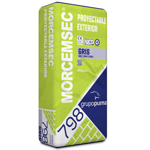 Непромокаемый строительный раствор - MORCEMSEC® PROYECTABLE EXTERIOR GP CSIII W2 - GRUPO PUMA