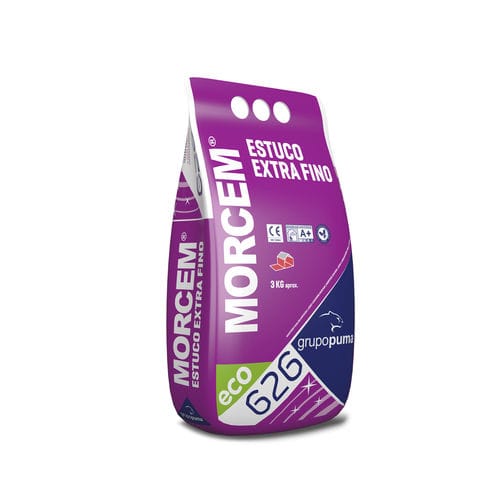 Декоративная штукатурка - MORCEM® ESTUCO EXTRA FINO CR W0 - GRUPO PUMA - для интерьера / для наружного применения / на основе извести