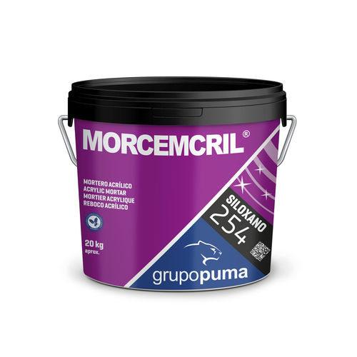 Декоративная штукатурка - MORCEMCRIL® SILOXANO - GRUPO PUMA - защитная / гидроизолирующая / для интерьера