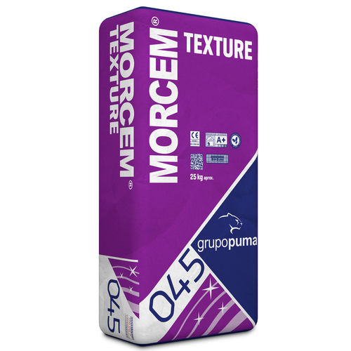 Гидроизолирующая штукатурка - MORCEM® TEXTURE OC CSIII W2 - GRUPO PUMA - защитная / для интерьера / для наружного применения