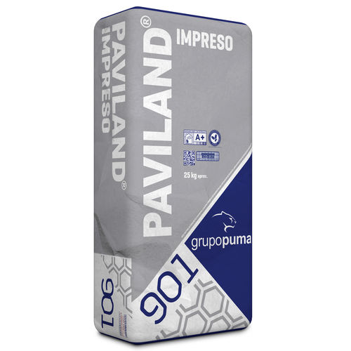 Напольное покрытие из цемента - PAVILAND® IMPRESO - GRUPO PUMA - для парковки / для домашнего использования / для сектора услуг
