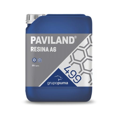 Напольное покрытие из акрилового полимера - PAVILAND® RESINA A6 - GRUPO PUMA - для сектора услуг / глянцевое