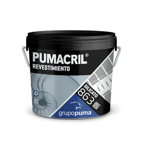 Декоративная краска - PUMACRIL REVESTIMIENTO SERIES - GRUPO PUMA - защитная / для наружного применения / внутренняя