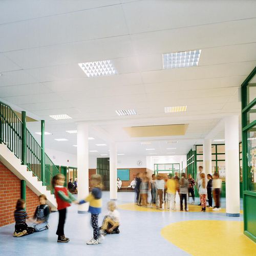 Подвесной потолок из стекловаты - MASTER™ A - Saint-Gobain Ecophon - из плит / для офиса / для конференц-зала