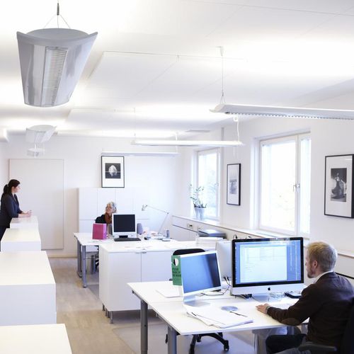Подвесной потолок из стекловаты - MASTER™ B - Saint-Gobain Ecophon - из плит / для офиса / для интерьера