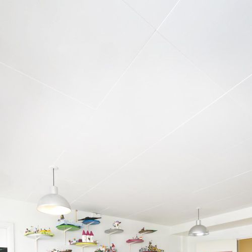 Подвесной потолок из стекловаты - SUPER G™ B - Saint-Gobain Ecophon - из плит / для интерьера / акустический