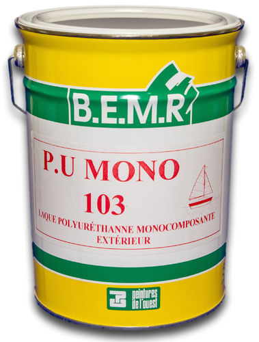 Адгезионная краска - PU MONO 103 - B.E.M.R - для наружного применения / для стены / для обшивки из дерева