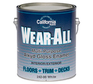 Декоративная краска - WEAR ALL ALKYD GLOSS - California Paints - для внутреннего применения / для напольной поверхности / для дерева