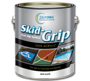Декоративная краска - SKID GRIP - California Paints - для напольной поверхности / противоскользящая