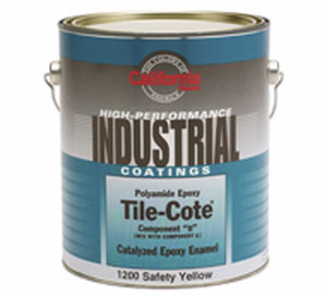 Грунтовка для плиточного пола - TILE COTE POLYAMIDE EPOXY - California Paints - эпоксидная / внутренняя / для наружного использования