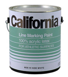 Термоизоляционная краска - LINE MARKING - California Paints - для наружного применения / для напольной поверхности / акриловая