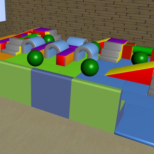 Оборудование для развития моторики из губки - 2010.4 - Modugame - MG Sport