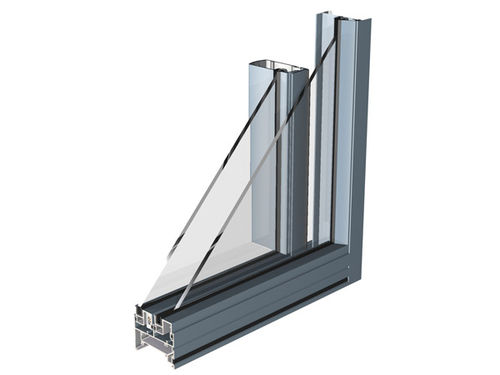 Створчатая наружная остекленная дверь - HEAVY DUTY SUMMIT - Wintec Aluminium Windows & Doors Australia Pty Ltd - из алюминия