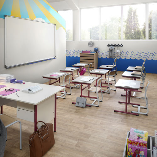 Современный рабочий стол - MATERNELLE - DPC - из ламината / из бука / из меламина