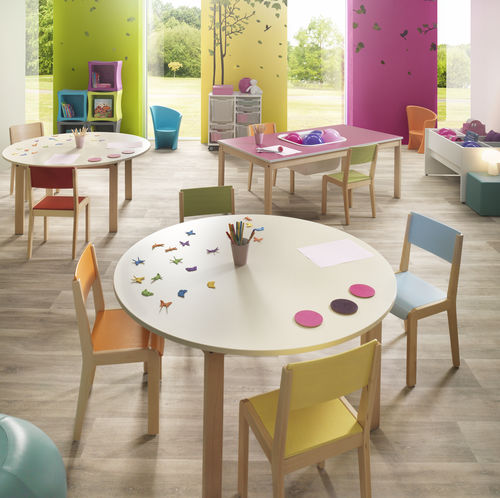 Современный рабочий стол - MATERNELLE - DPC - из ламината / из бука / из меламина